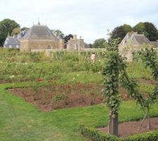 Fête des plantes et de la gastronomie à la Bourbansais (le potager du château)