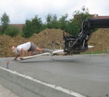 Talochage du garage, c'est de la gym!