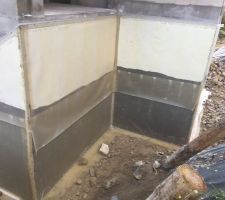 Isolation des murs enterr&eacute;s