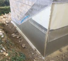 Isolation des murs enterr&eacute;s