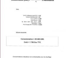 Etude consommation