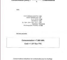 Etude consommation