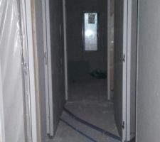 Couloir fini en placo !