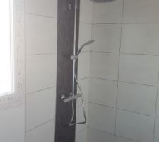 Douche du rez-de-chaussé.