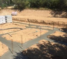 Coulage Beton fondations