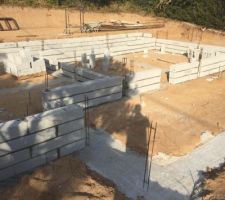 Montage du vide sanitaire