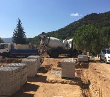 Coulage Beton fondations