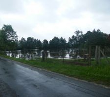 Inondation dans le 45 début Juin 2016. 100m de ma maison
