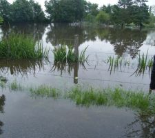 Inondation dans le 45 début Juin 2016. 100m de ma maison