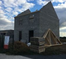 élévation des murs fini