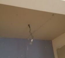 Faux plafond pallier