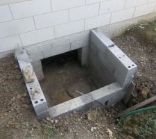 Coffrage acces vide sanitaire