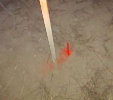 Implantation des fers par le géomètre