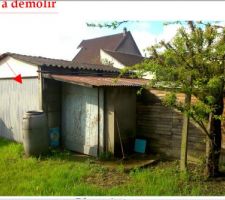 Box, remise et cabane à démolir