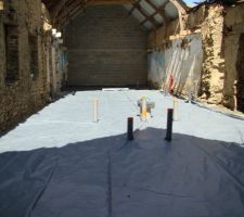 Mise en place du gotextile