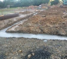 Fondations presque termin&eacute;es...