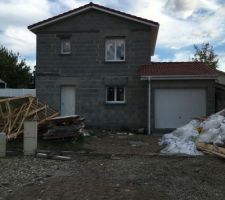 Voila l'état actuel du chantier