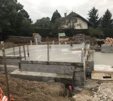 Coulage de la dalle