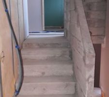 Rampe agglo plein_Escalier Etage