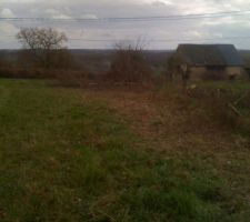 Nettoyage du terrain...
