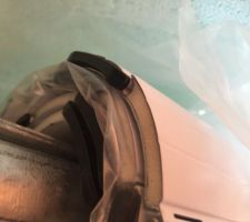 Volet isolé en aluminium blanc