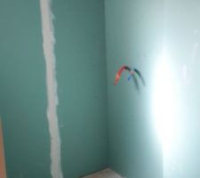 Futur emplacement douche