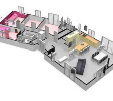 Autre Plan en 3D réalisé sur HomeByMe