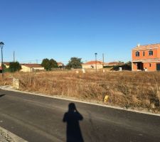 Le terrain avant que tout commence