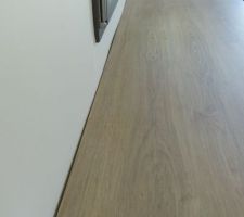 Le plan de travail est parfaitement rectiligne !