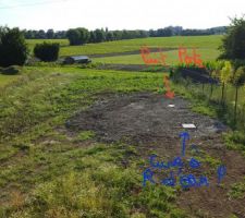 Cuve a eaux de pluie et puit de perte (obligatoire pour les nouvelles maisons car plus le droit de se rattacher aux eaux usées )