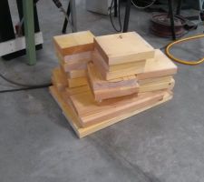 Chutes sur l'ensemble les murs extérieurs