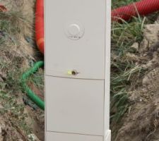 Coffret en limite de propri&eacute;t&eacute;