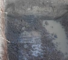 Trou pour la cuve 3x3x3m