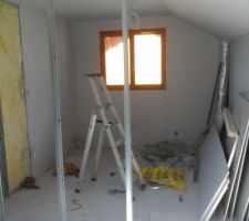 Placo chambre