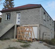 A notre grande surprise le 23 septembre toiture terminé et fenêtre posé le même jour