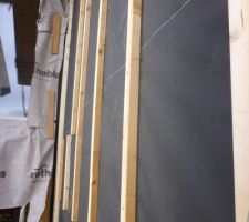 Mise en place des tasseaux sous bardage