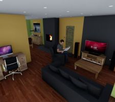 Projet 3D salon
