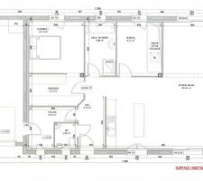 Les plans de notre future maison (combles aménageables)