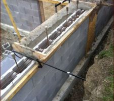 Remplissage des blocs à bancher