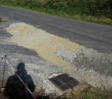 On remblaie l'accès  !