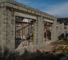 Futur acrot&egrave;re au dessus des 2 baies