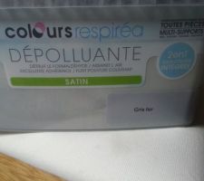 Peinture satin gris fer