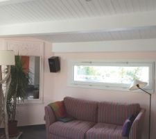 Ajout de hauts parleurs + miroir peint