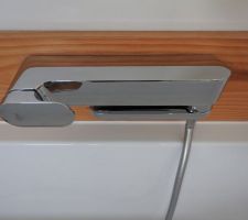 Mitigeur baignoire position douchette