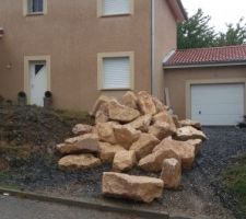 Livraison de la roche