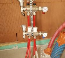 Collecteur chauffage au sol