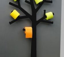 Arbre à rouleaux papier WC