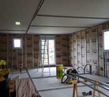 Isolation des murs en Gr32