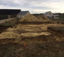 Tétrassement du garage