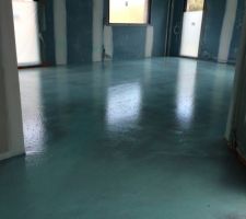 Séchage chape plancher chauffant